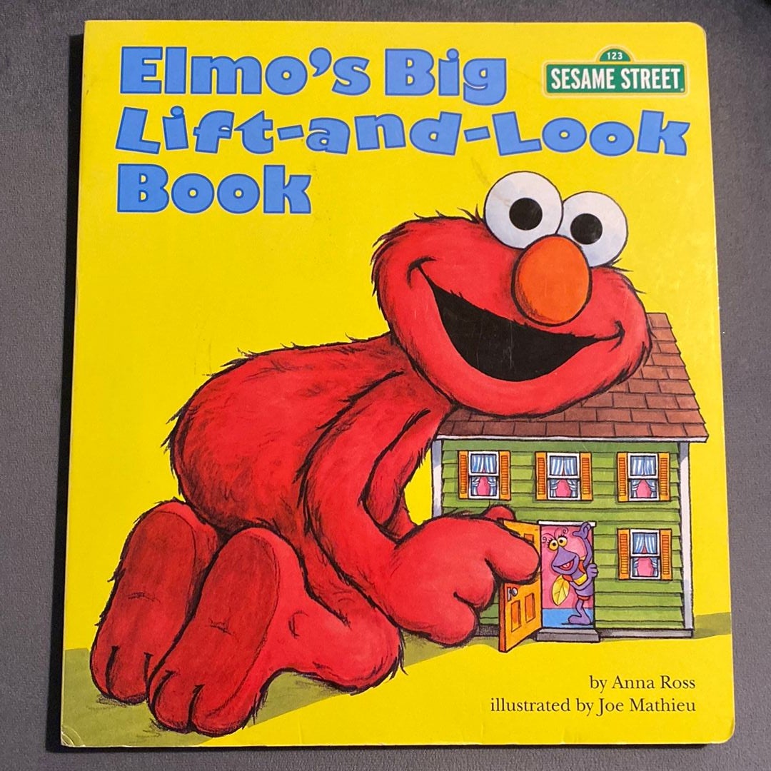 Elmo's Big Lift-And-Look Book (Sesame Street)