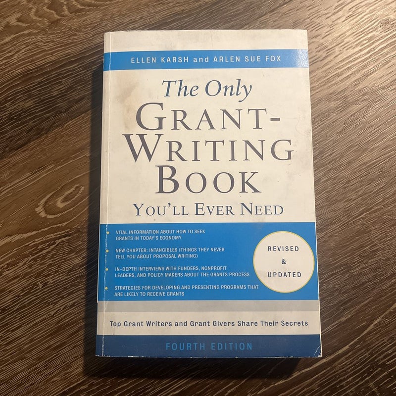 The Only Grant-Writing Book You'll Ever Need