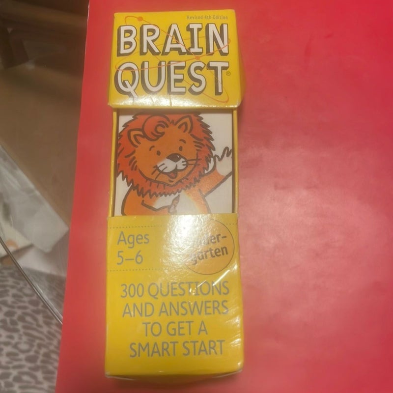 Brain Quest Kindergarten Q&a Cards