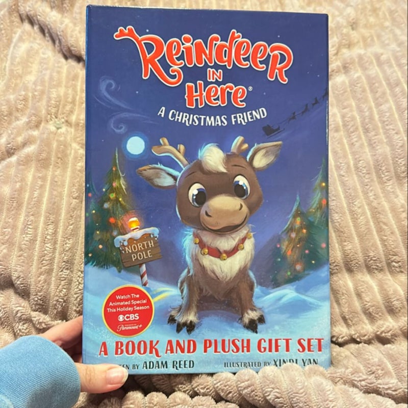 Reindeer In Here - Book and Plush