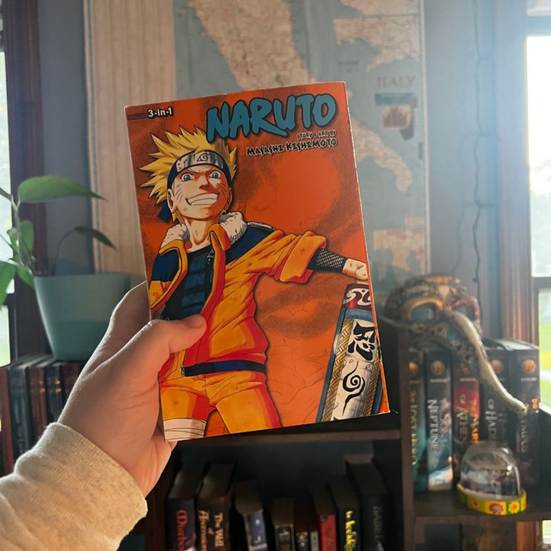 Naruto: 3-in-1 Edition, Vol. 1 by Kishimoto, Masashi