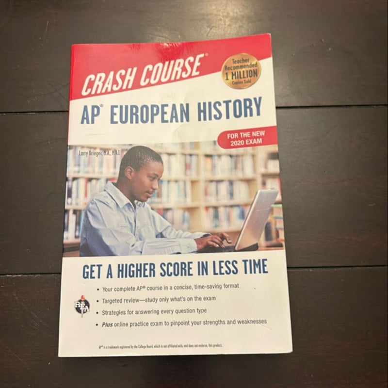 AP® European History Crash Course, For the 2021 Exam, Book + Online