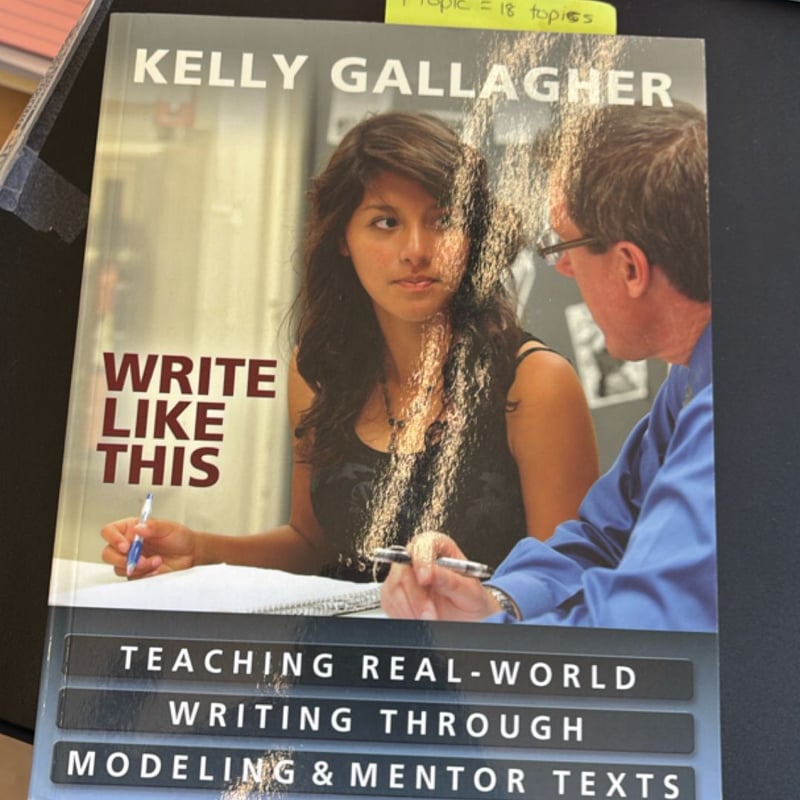 Write Like This by Kelly Gallagher, Paperback | Pangobooks
