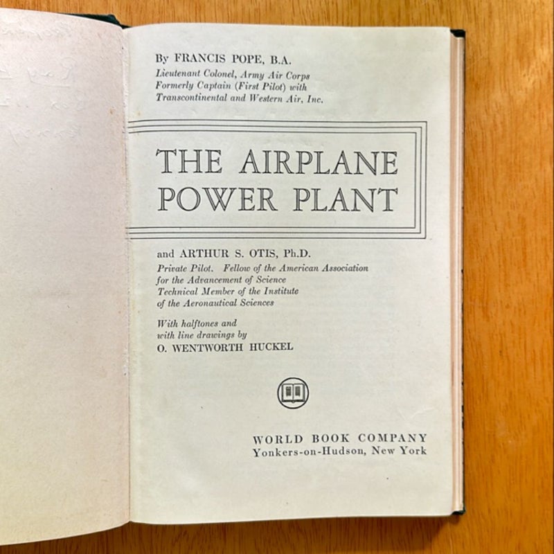 The Airplane Power Plant