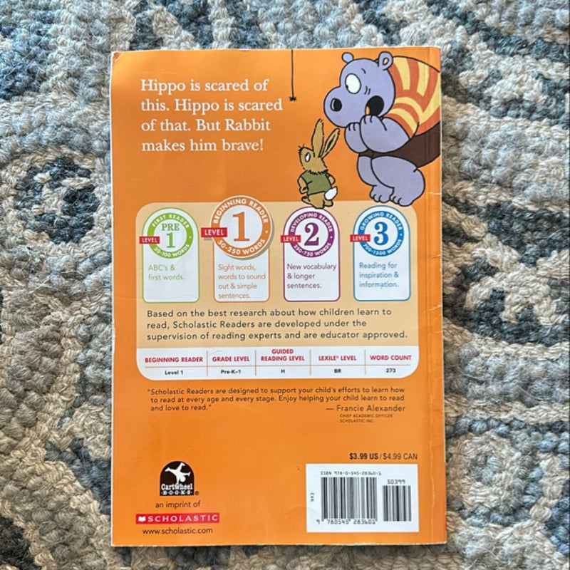 Hippo and Rabbit in Brave Like Me (3 More Tales) (Scholastic Reader, Level 1)