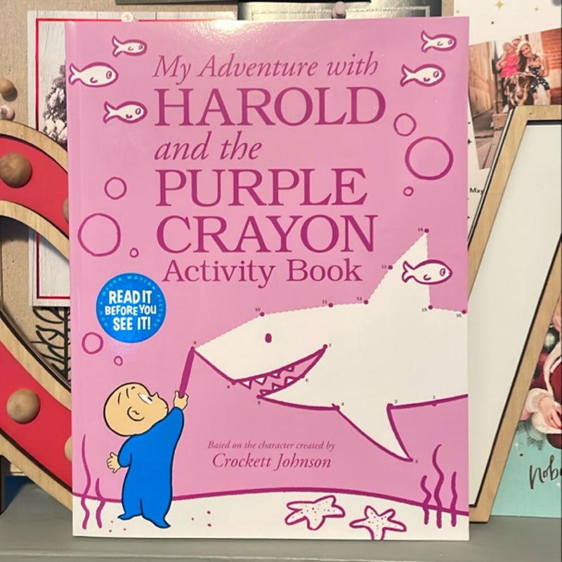 My Adventure with Harold and the Purple Crayon Activity Book