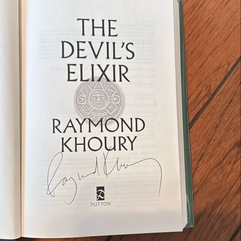 The Devil's Elixir—signed