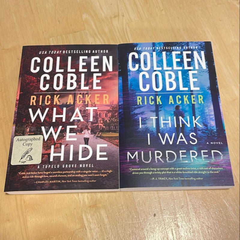 Colleen Coble *SIGNED* bundle