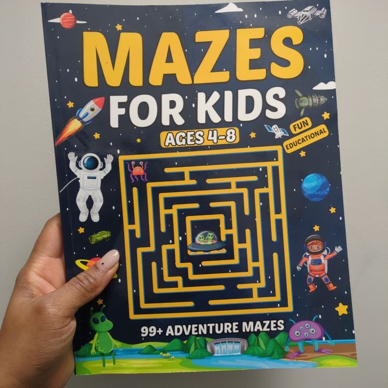 Mazes for Kids Ages 4-8