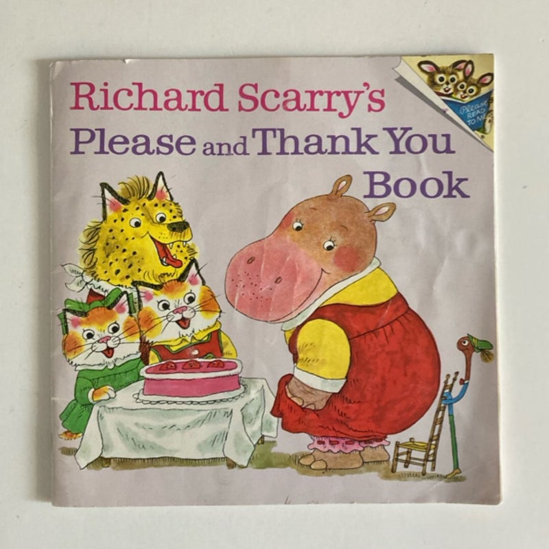 Richard Scarry's Please and Thank You Book