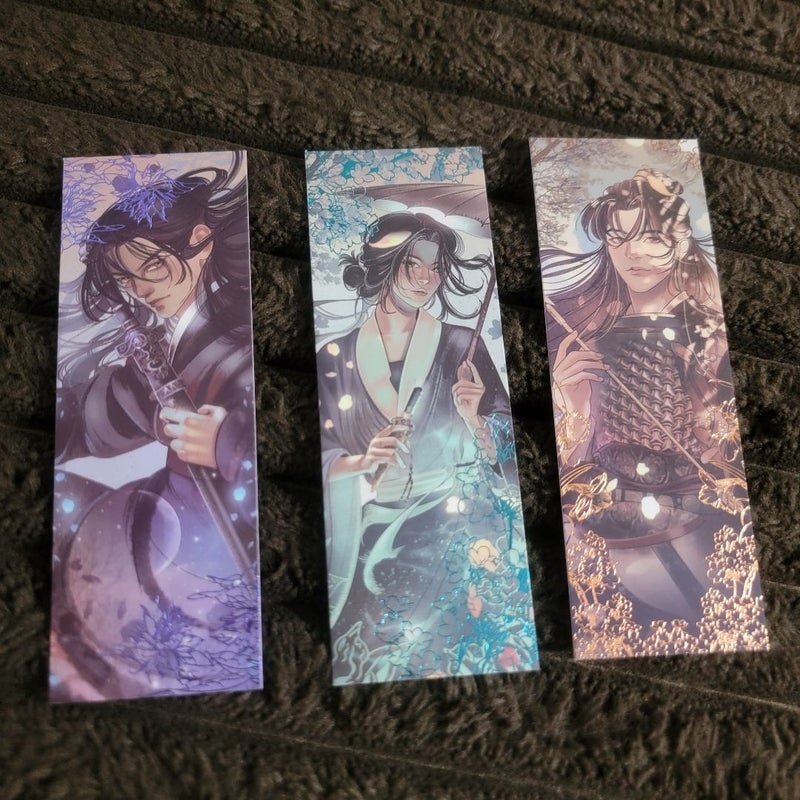 Fairyloot The Night Ends with Fire Foiled Bookmarks 