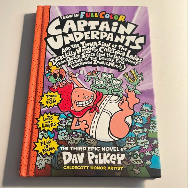 Captain Underpants and the Invasion of the Incredibly Naughty Cafeteria Ladies from Outer