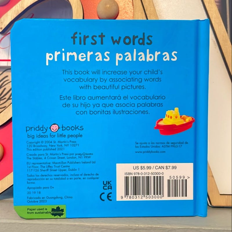 Bilingual Bright Baby First Words / Primeras Palabras