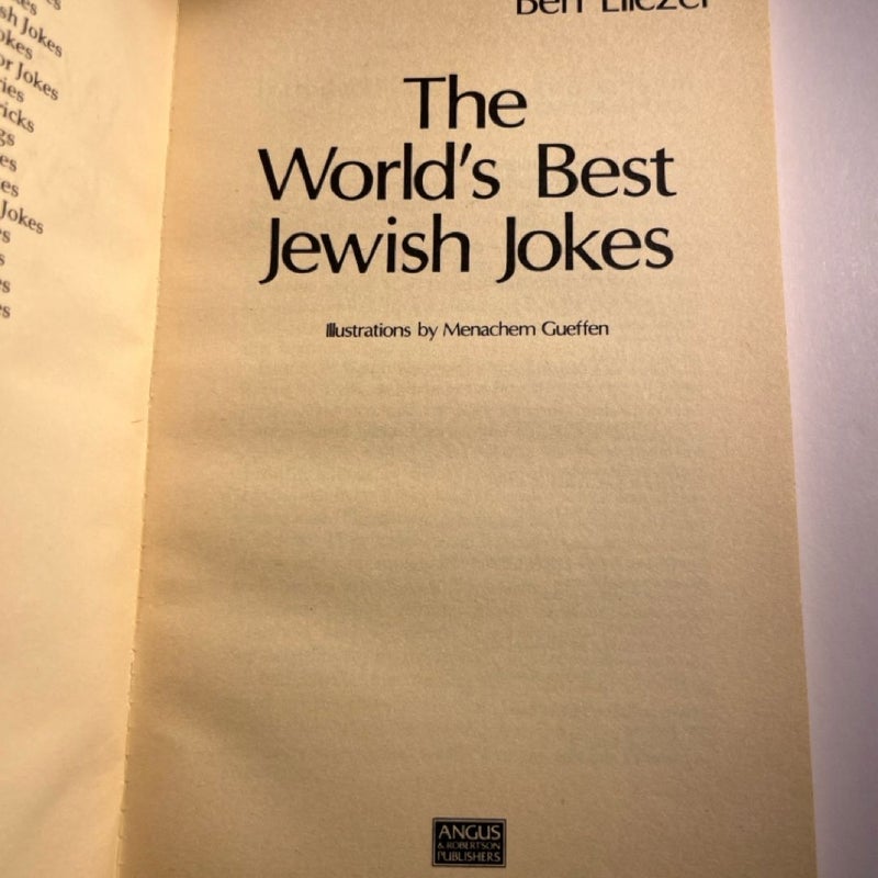 Worlds Best Jewish Jokes