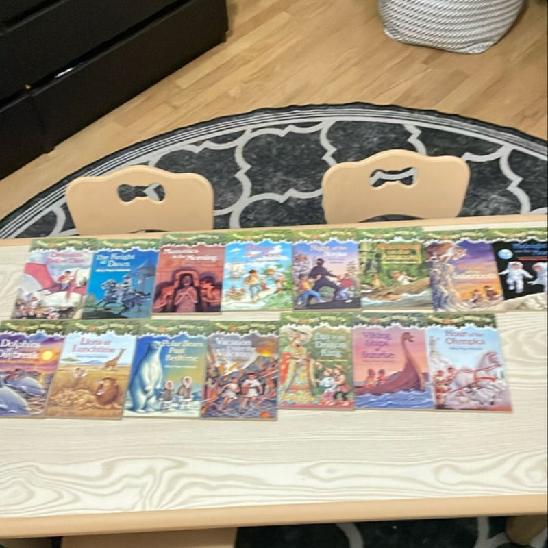 Magic Tree House Series 1-16 (missing #10)