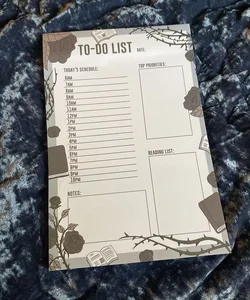 To-Do Notepad - Bookish Box Exclusive 