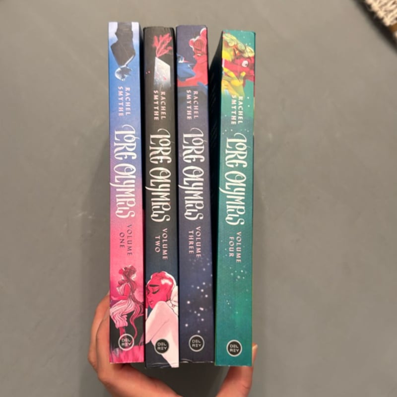 Lore Olympus: Volume One, two , three and four