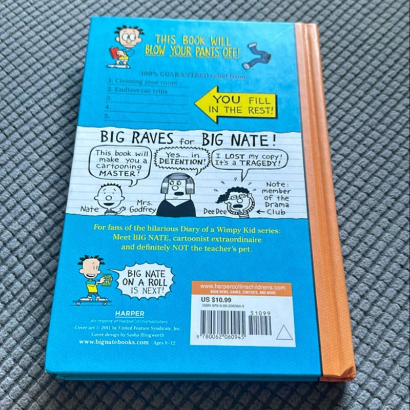 Big Nate Boredom Buster: Super Scribbles, Cool Comix, and Lots of Laughs