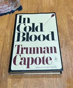 In Cold Blood * Modern Library 1993 Ed /17th
