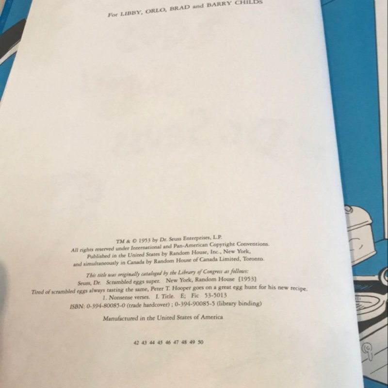 Scrambled Eggs Super!