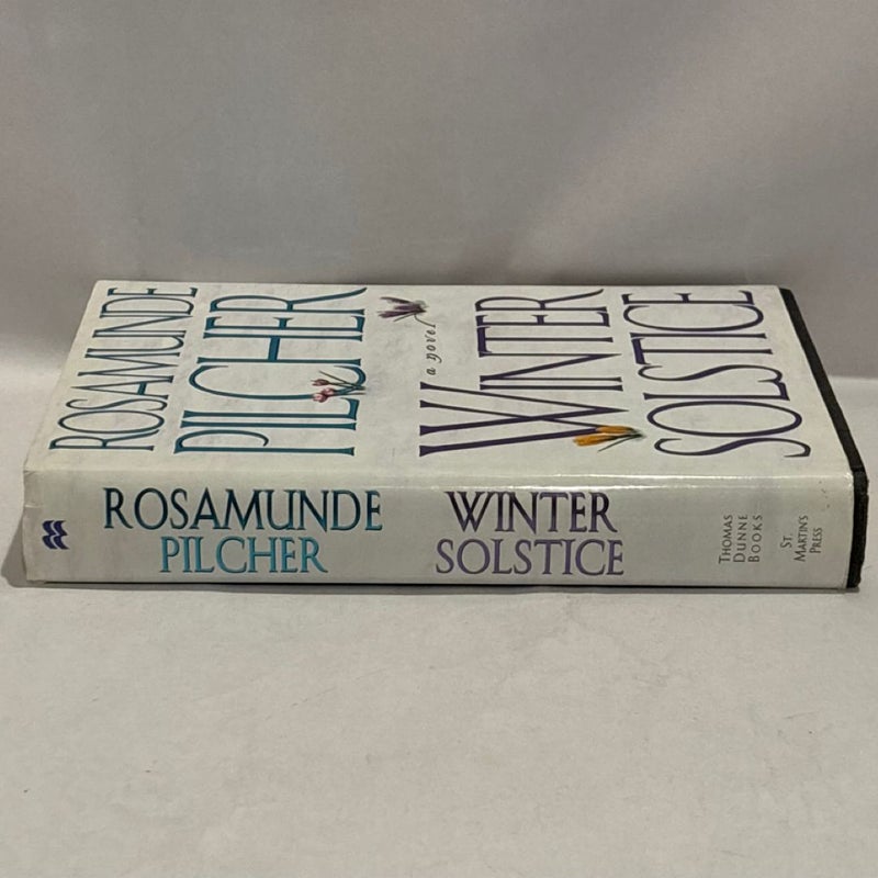 Winter Solstice By Rosamunde Pilcher First Edition 2000 Hardcover Dustjacket