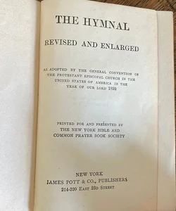 The Hymnal Revised and enlarged