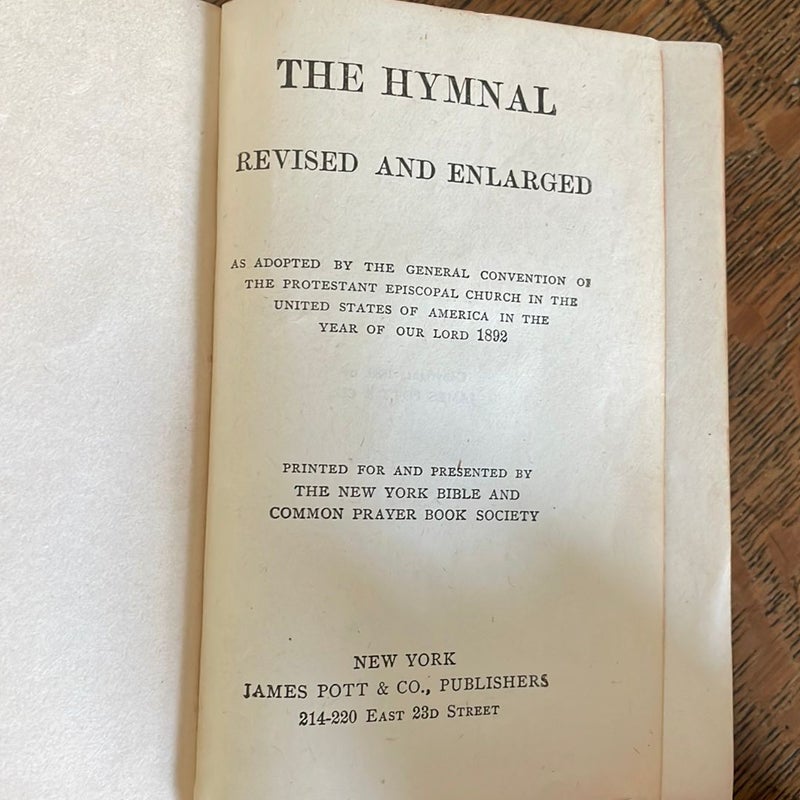 The Hymnal Revised and enlarged