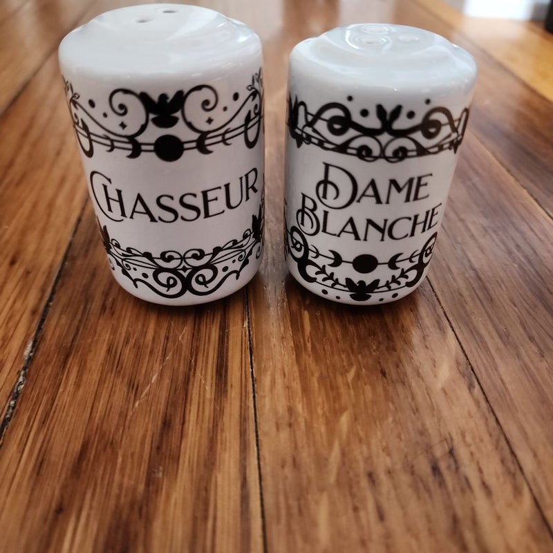 Serpent & Dove owlcrate Salt and pepper shakers 