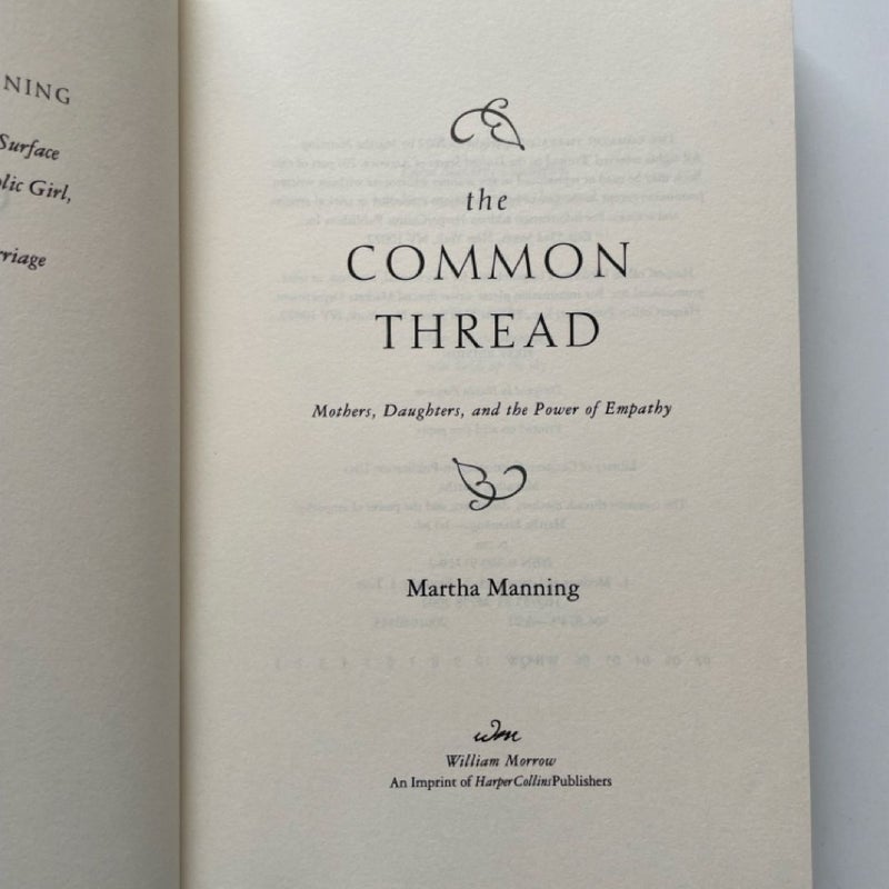 The Common Thread