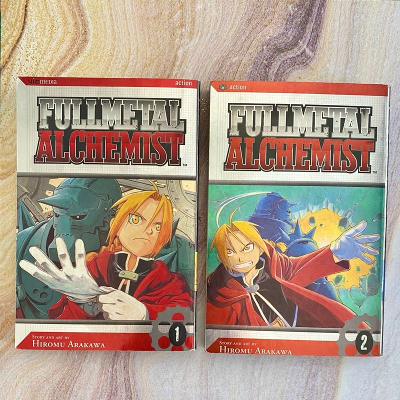 Fullmetal Alchemist, Vol. 1-4 & 7