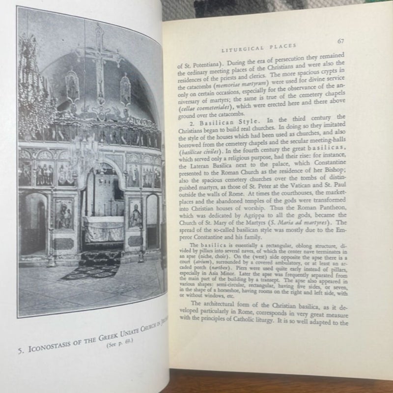 Catholic Liturgics (1951 Revised Edition)