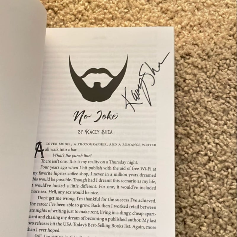 Because Beards (out of print signed by 4 authors)