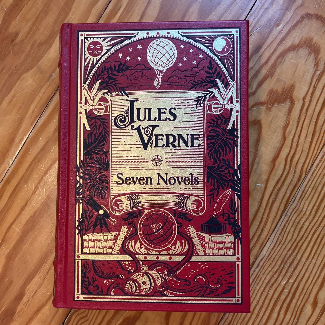 Jules　Novels　by　Verne:　Seven　Hardcover　Jules　Verne,　Pangobooks