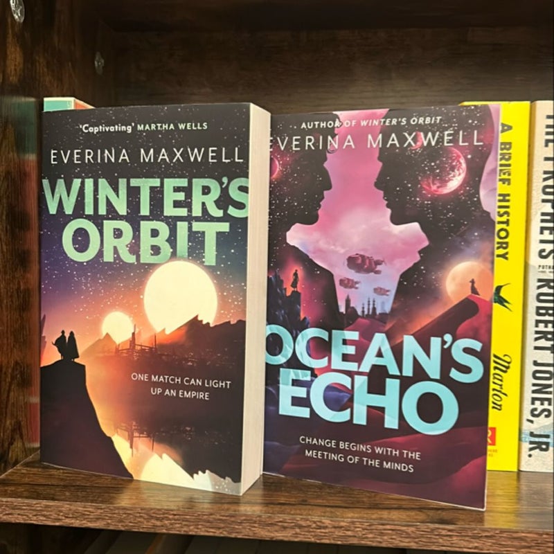 Winter's Orbit & Oceans echo UK PAPERBACK