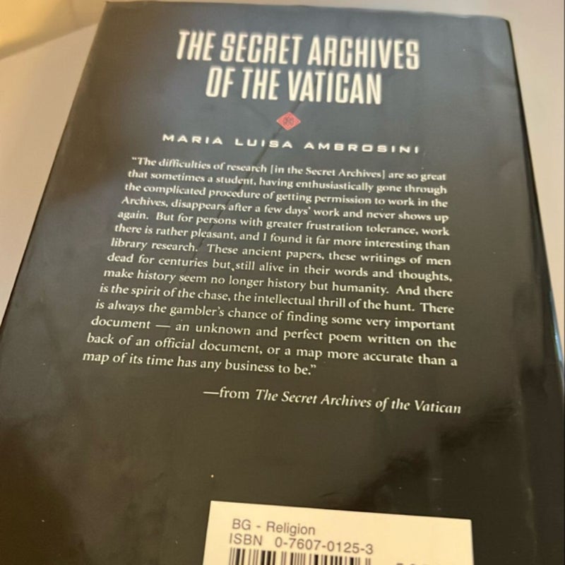 The Secret Archives of the Vatican