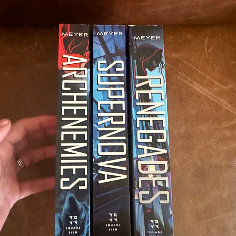 Renegades series signed set marissa meyer supernova arch enemies