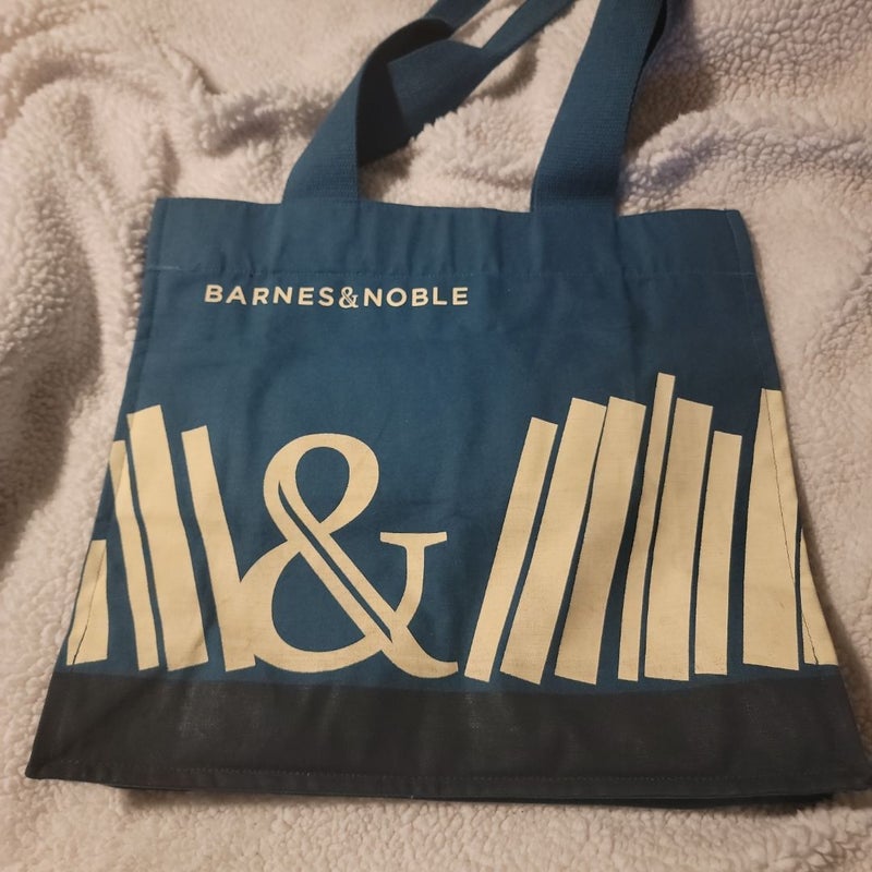 Barnes and Noble Blue Tote