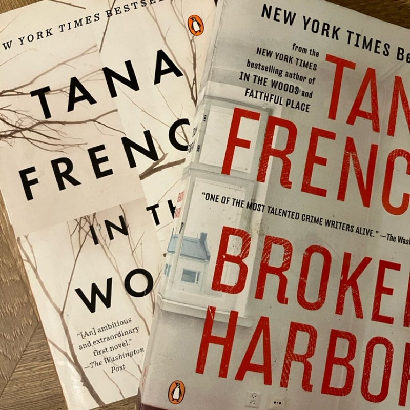 In the Woods Broken Harbor bundle TANA FRENCH 