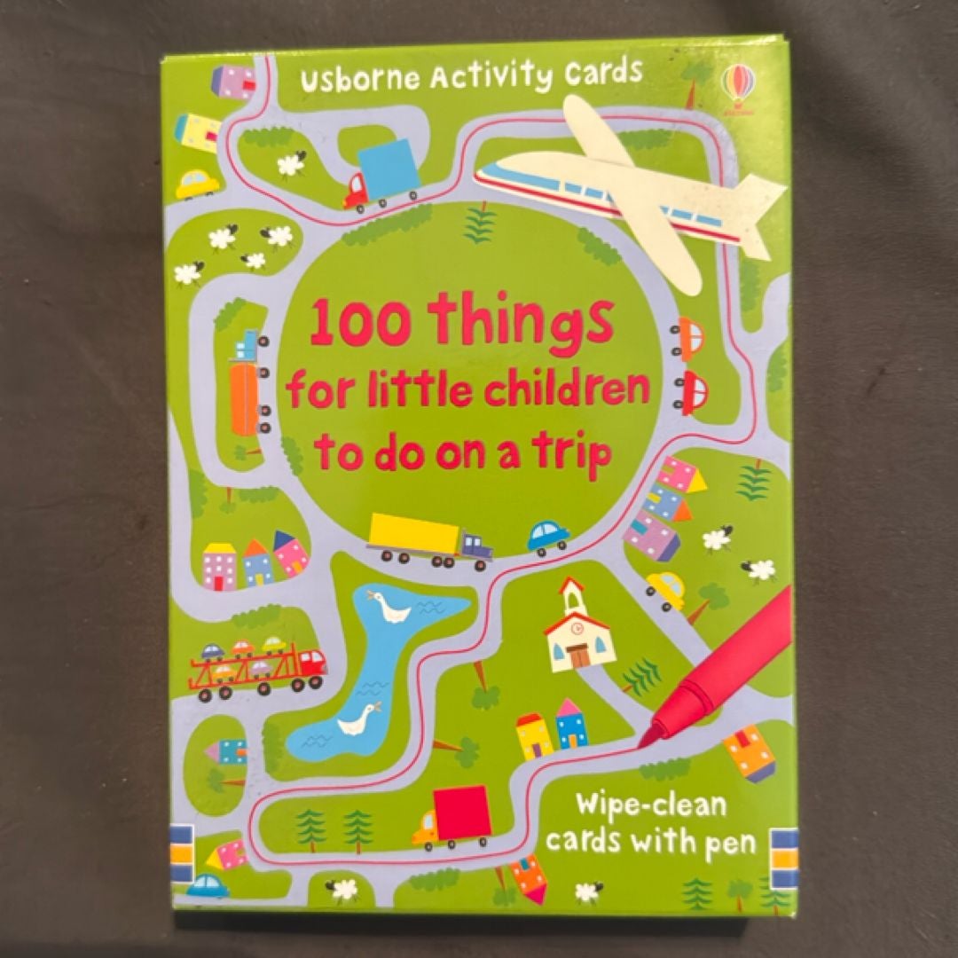100 Things for Little Children to Do on a Trip