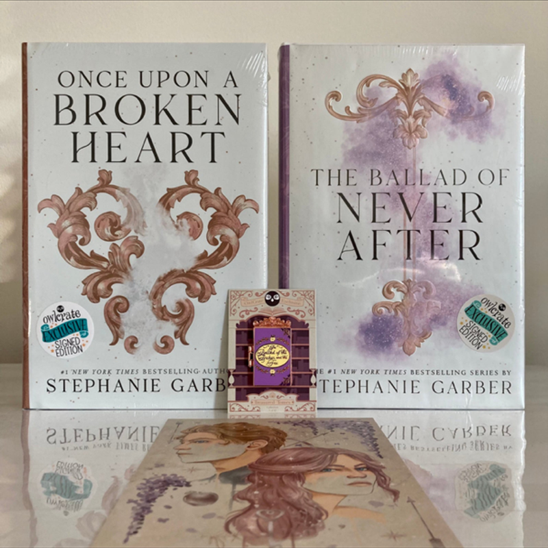 Owlcrate: Once Upon a Broken Heart & The Ballad of Never After buy SIGNED Stephanie