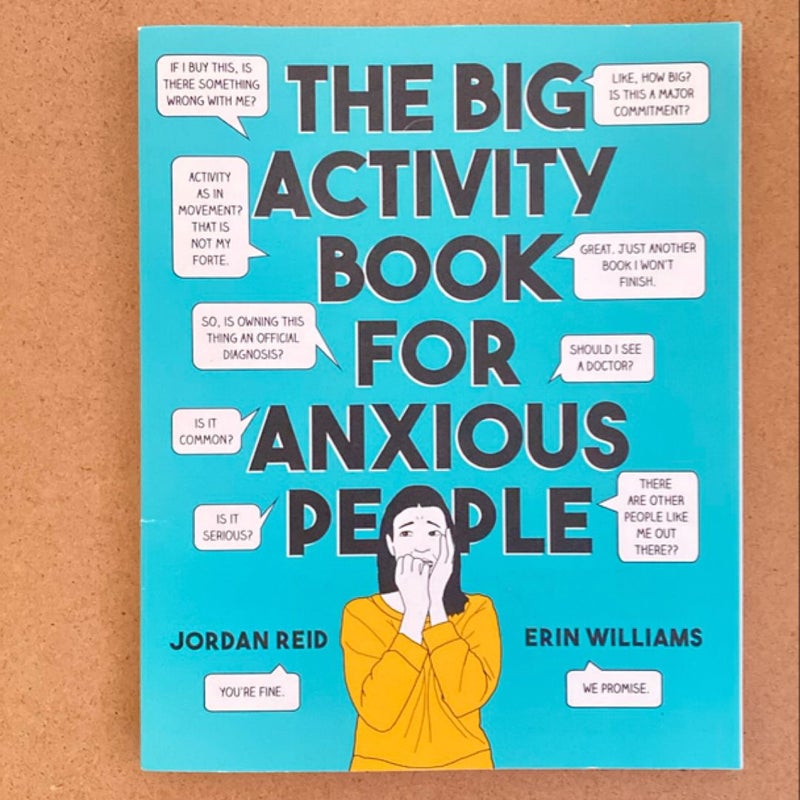 The Big Activity Book for Anxious People