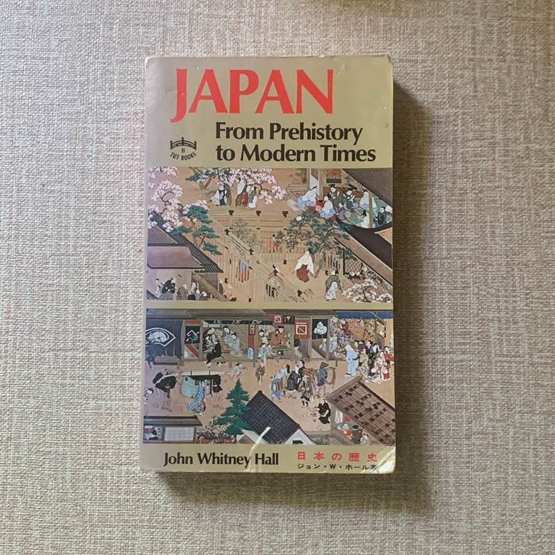 Japan From Prehistory to Modern Times
