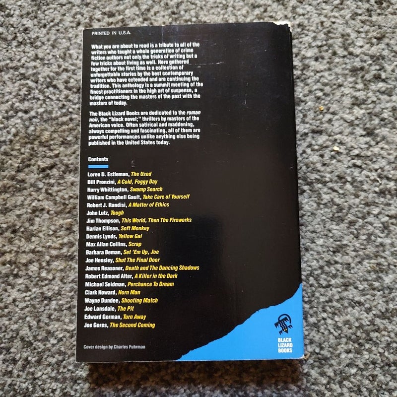 Black Lizard Anthology of Crime Fiction