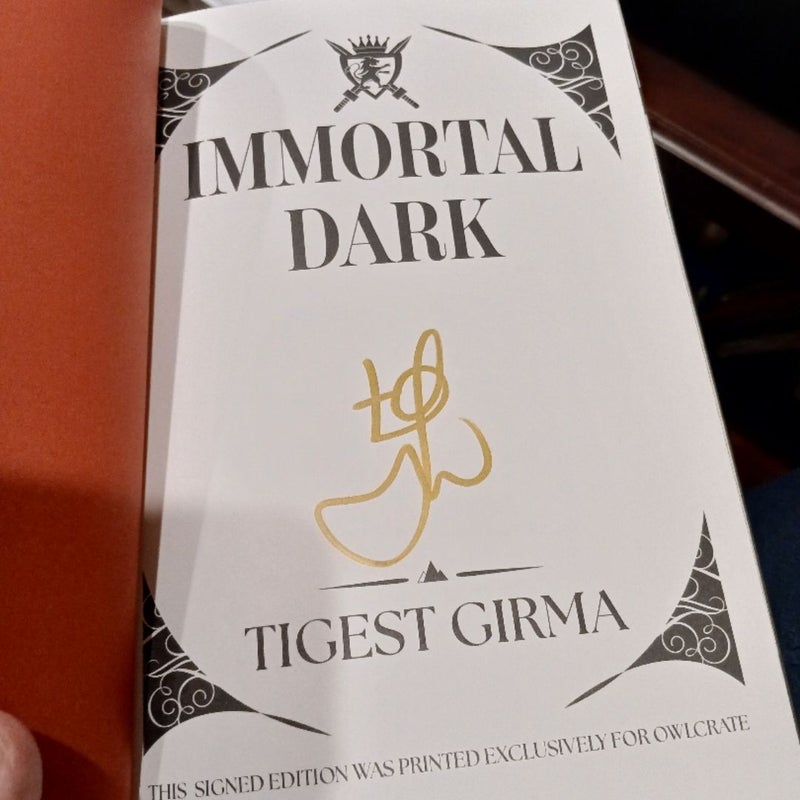 Immortal Dark OWLCRATE 