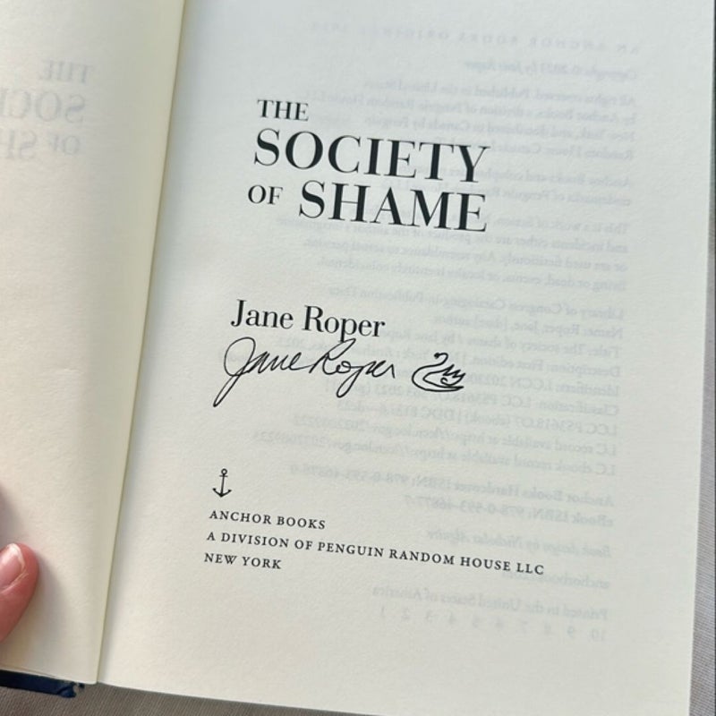 The Society of Shame