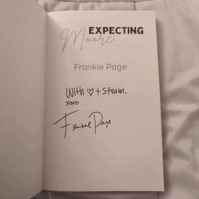 Expecting Moore - Signed by Author 