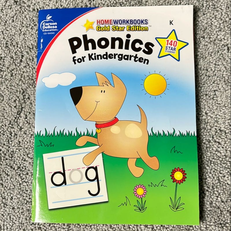 Phonics for Kindergarten, Grade K