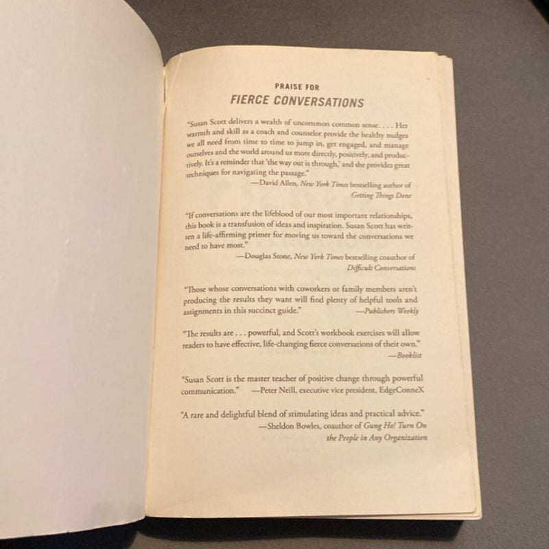Fierce Conversations (Revised and Updated)