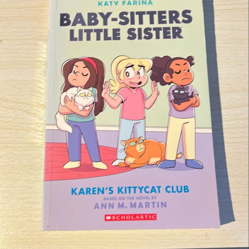 Karen's Kittycat Club (Baby-Sitters Little Sister Graphic Novel #4)