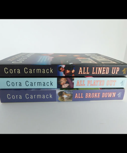 Rusk University Series Lot Books 1-3 Cora Carmack Contemporary Football Romance